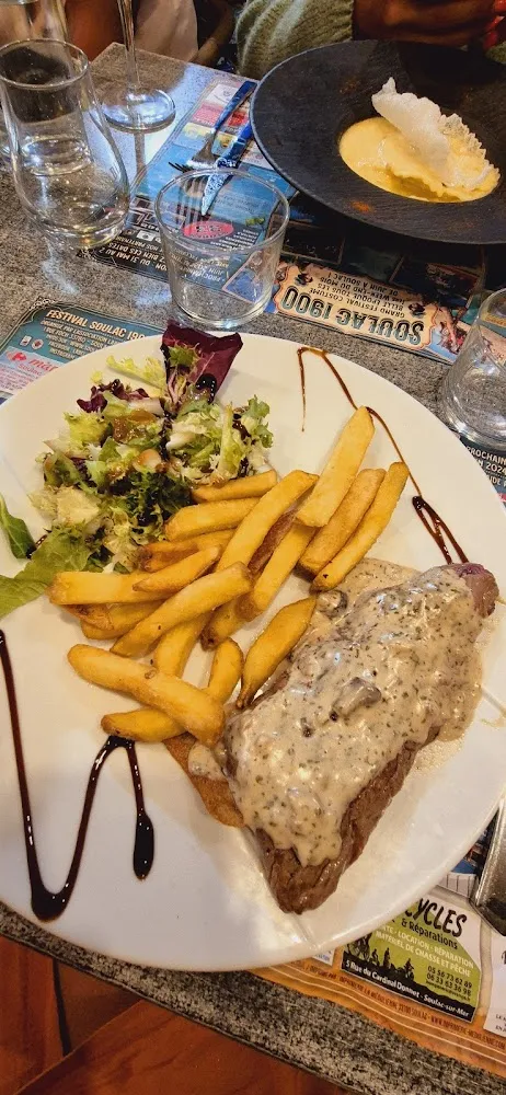 Piece de Bœuf Sauce Forestière